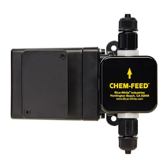 Blue--White-(C-645P-230V)-Chem-Feed-C-600P-Series-CHEM-FEED-91-GPD;-230V-60HZ,Isopure-Water,10