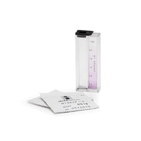 Hanna-(HI3847)-Copper-Chemical-Test-Kit---Range-0.0-2.5-mg-L,Isopure-Water,12