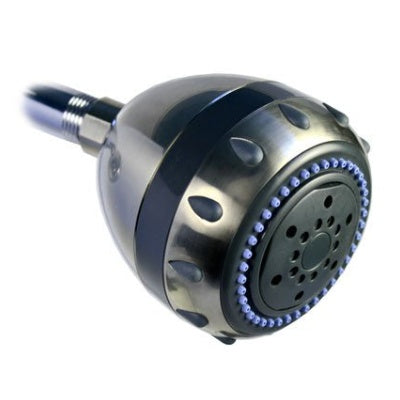 H2O-International-(SH-SN-5)-Deluxe-Shower-Filters---5-SPRAY-W-KDF;-SATIN-NICKEL,Isopure-Water,6