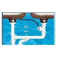 EcoTech (12-38QC) 1 1/2" X 3/8" JG RO Drain Adapter Kit