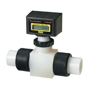 Blue And White (RB-150PI-GPM4) 2 - 20 GPM Rate Meter; 1.5" FPT