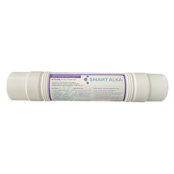 PureT-(IL-ALKORP-14ST)-12”-x-2.5”-Alkaline-Hydrogen-Reduction-ORP-Filter-with-1/4”-OD-Stem-adapter,Isopure-Water,10