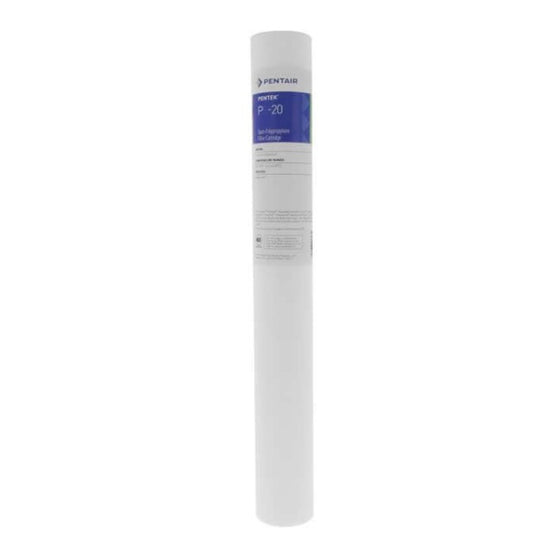 Pentek---P-Series-20x2.5-Spun-Polypropylene-Sediment-Filter,Isopure-Water,4