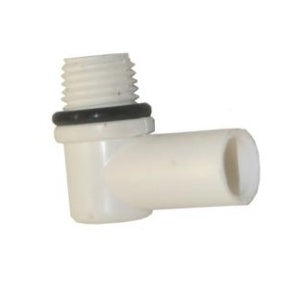 QMP (QMP503P) Elbow spout adapter; plastic