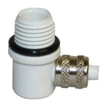 QMP (QMP505P) ELBOW; 1/4" COMP. ADAPTER; Plastic