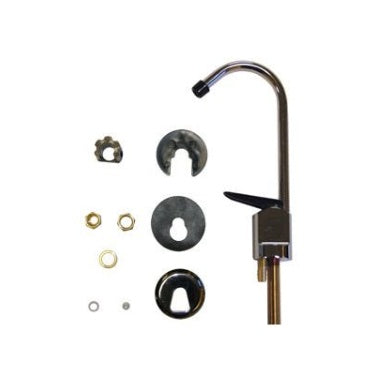 QMP-(QMP100AG)-Faucet-Air-Gap-Chrome-w--Black-Tip,Isopure-Water,2