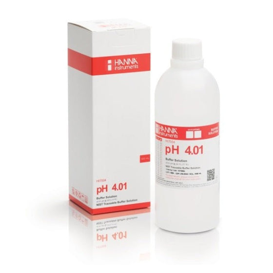 Hanna-(HI7004L)-Ph-4.01-Buffer-Caliberation-Solution;-500mL,Isopure-Water,8