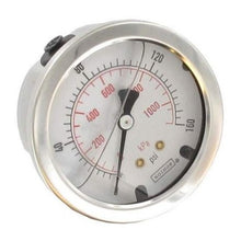 Load image into Gallery viewer, Noshok - 911 Series - Stainless Steel Liquid Filled Pressure Gauges 1/4" NPT Center Stem
