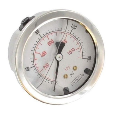 Noshok---911-Series---Stainless-Steel-Liquid-Filled-Pressure-Gauges-1/4-NPT-Center-Stem,Isopure-Water,4