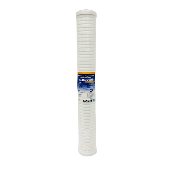 PureT-(HCB2000005G-EC)-20x2.5-Depth-Grooved-Sediment-5-Micron-Filter-W--END-CAPS,Isopure-Water,11