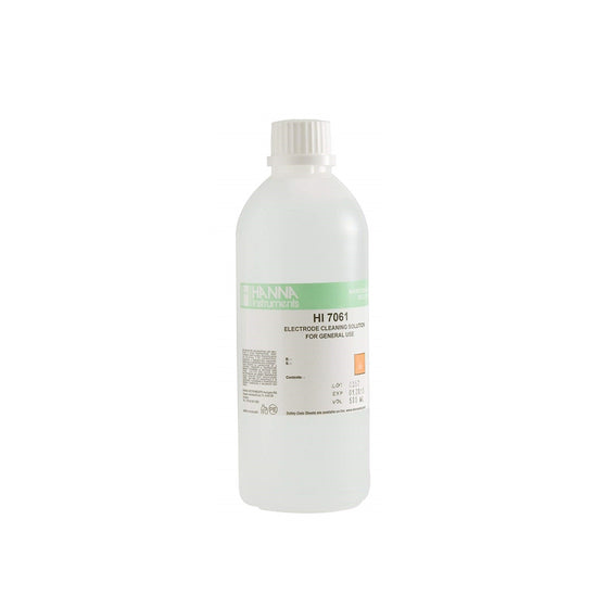 Hanna-Instruments-HI7061L-General-Purpose-Electrode-Cleaning-Solution,-500mL-Bottle,Isopure-Water,7