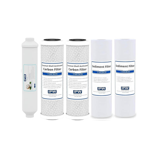 Compatible-to-Watts-Premier-560032-Four-Stage-Standard-Annual-Comparable-Filter-Kit,Isopure-Water,5