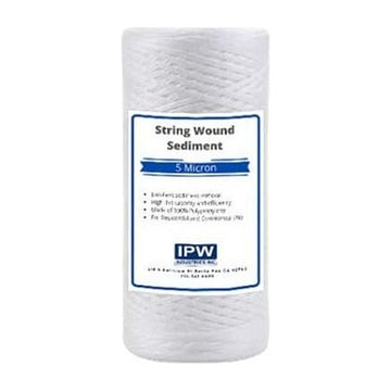 Compatible Replacement PC40 5 Micron Sediment Replacement Filter - 10" x 4.5" by IPW Industries Inc