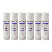 Load image into Gallery viewer, 6-Pack Replacement for Watts VIH34APC Polypropylene Sediment Filter - 10” x 2.5” - 5 Micron
