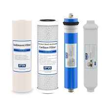 Load image into Gallery viewer, W-415 Replacement Water Filters Compatible with the Watts 4 Stage RO System by IPW Industries Inc.

