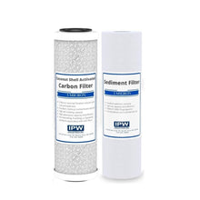 Load image into Gallery viewer, IPW Industries Inc Universal 10"x2.5" Replacement Filter Kit Reverse Osmosis-Sediment, Carbon Block Filter
