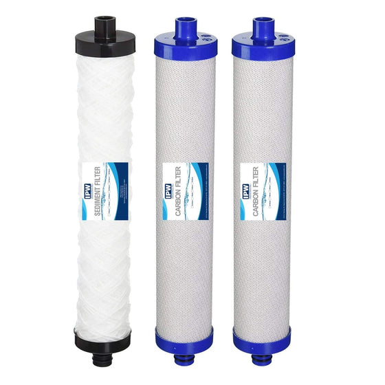 Compatible Hydrotech 41400008/41400009 Replacement Reverse Osmosis Water Filter Cartridge Set