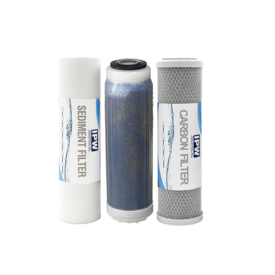 Replacement-Water-Filter-Replacement-Set-for-4-Stage-Reef-Aquarium-Deionized-Reverse-Osmosis-Water-Filter-System;-Membrane-Not-Included,Isopure-Water,6