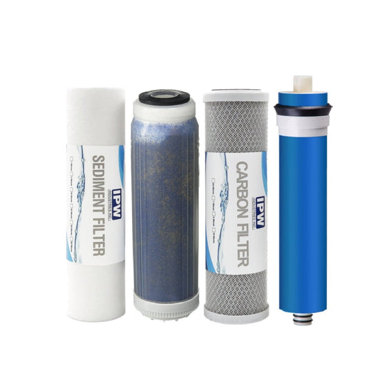 Replacement-Water-Filter-Set-For-4-Stage-Reef-Aquarium-Deionized-Reverse-Osmosis-Water-Filter-System,Isopure-Water,4