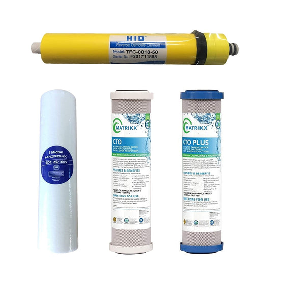 WP4V-50-Compatible-Reverse-Osmosis-Filter-Set-|-with-VOC-Filter--50-GPD-RO-membrane,Isopure-Water,5