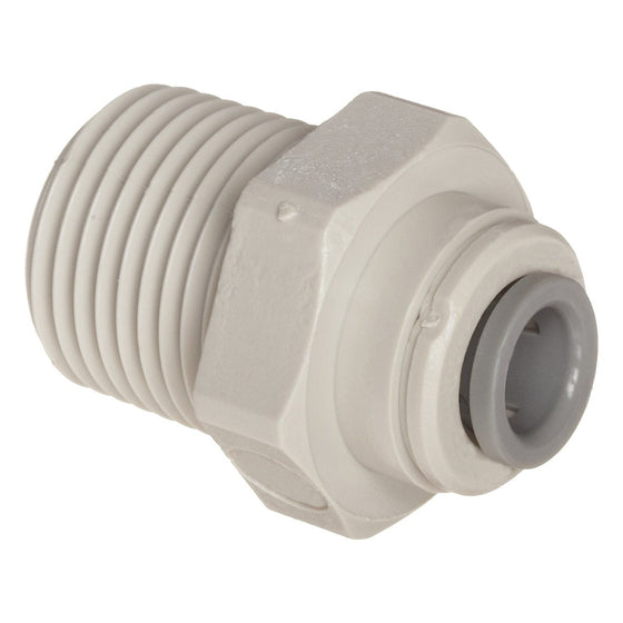 John-Guest---Acetal-Male-Connector-Quick-Connect-Fitting---Grey---British-Standard-Pipe-Thread-(BSPT),Isopure-Water,1