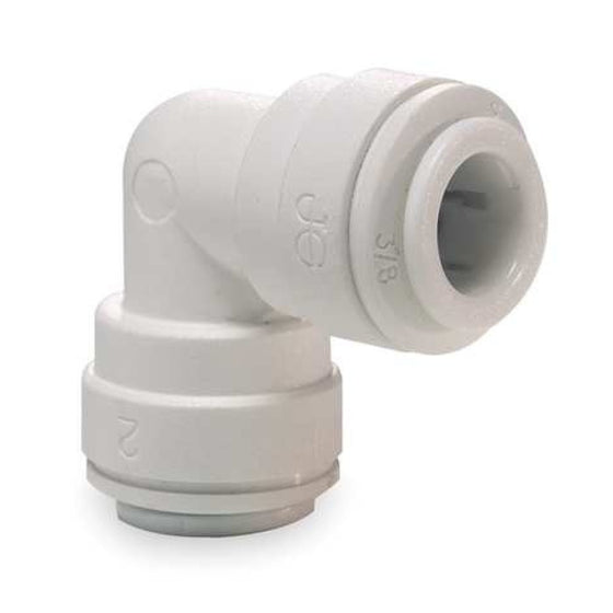 John-Guest---Polypropylene-Union-Elbow-Quick-Connect-Fitting---White,Isopure-Water,12