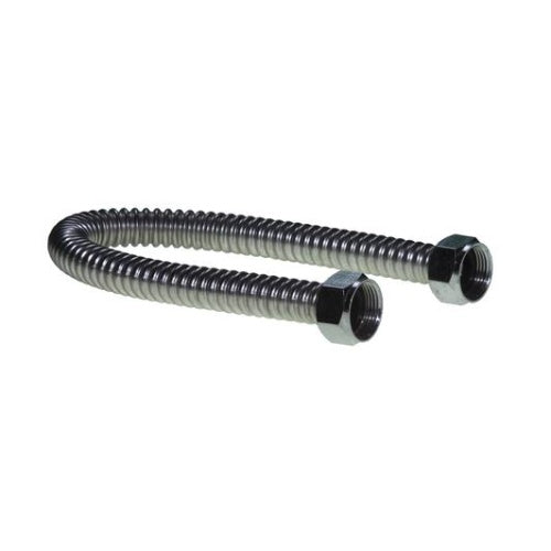 Falcon-3/4-I.D.-Stainless-Steel-Flex-Connector-with-3/4-FIP,Isopure-Water,2
