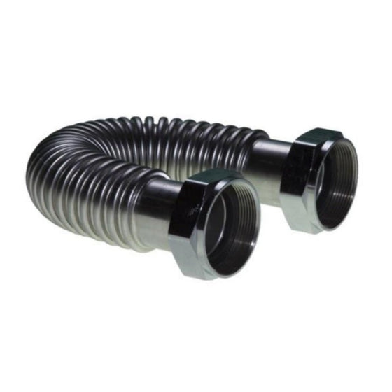 Falcon-2-I.D.-Stainless-Steel-Flex-Connector-with-2-FIP,Isopure-Water,10