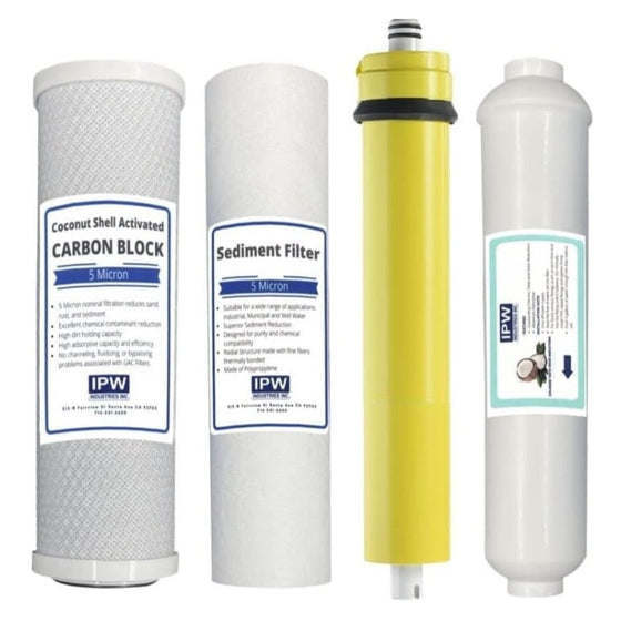 IPW-Industries-Inc.-Replacement-Water-Filters-Compatible-to-Watts-Pure-Water-PWRO4-Reverse-Osmosis-System-w/-50-GPD-Membrane-560018,Isopure-Water,11
