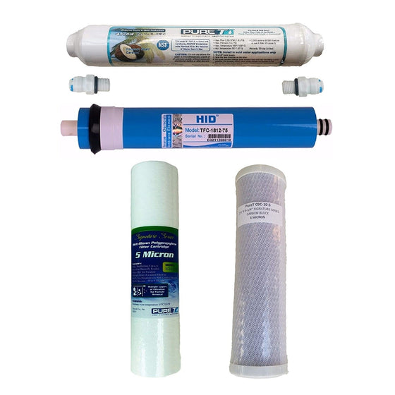 RO-Filter-Set-with-RO-Membrane,-75-GPD-Membrane,-for-4-Stage-System-|-Replacement-Membrane-and-Filters,Isopure-Water,8