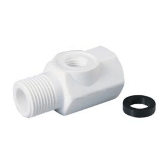 PureT-(AD-4PP-3W)-Plastic-Adapter-1/2”-NPTF-Thread-with-1/4-NPTF-Thread-(Tee),Isopure-Water,5