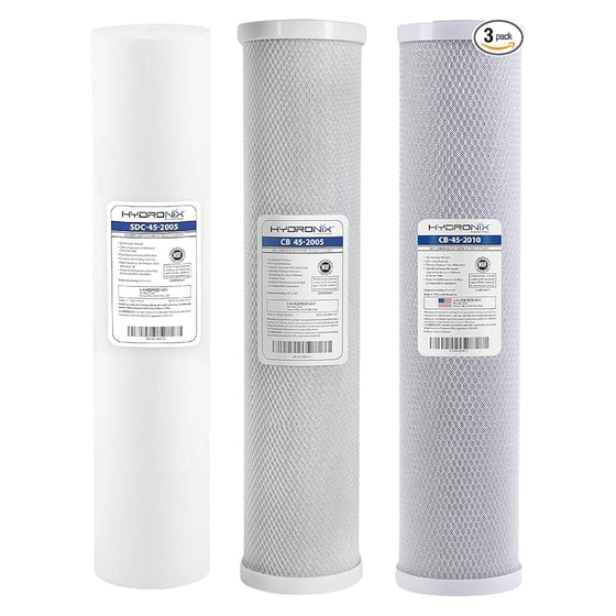 IPW-Industries---Compatible-3-Stage-Replacement-Filter-Set-for-Whole-House-Water-Filters-|-Compatible-to-Hydronix™-SDC-45-2005,-CB-45-2005,-CB-45-2010-|-Removes-Sediment,-Chlorine,-Taste--Odor,Isopure-Water,6