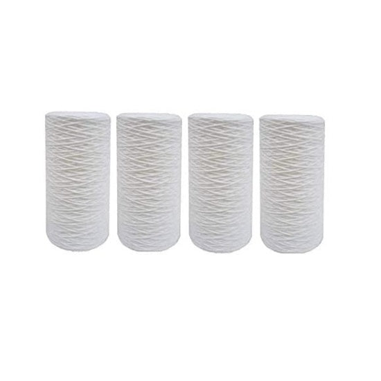 Pack-of-4-1-Micron-10-x-4.5-Full-Flow-String-Wound-Sediment-Water-Filter-Cartridge-|-Whole-House-Sediment-Filtration-|-Compatible-with-84637,-WPX5BB97P,-PC10,-355214-45,-355215-45,-WP10BB97P,Isopure-Water,3
