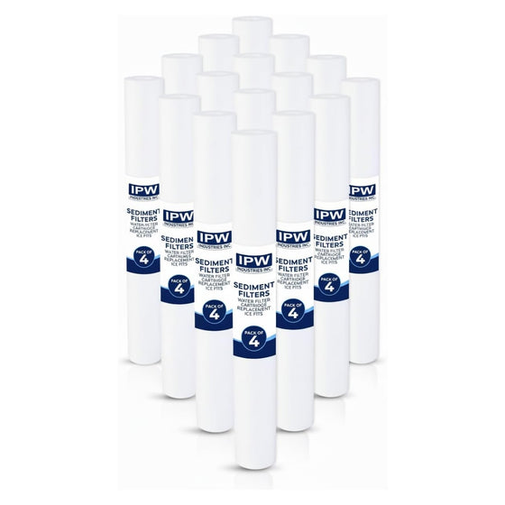 IPW-Industries-Inc.-Whole-House-Water-Filter-Compatible-with-EV953420,-Water-Filter-Cartridge-Replacement,-Ice-Fits-with-20-Bowl-13459--Ev953420-20-H-x-2.5-W-Water-Filter-Cartridge,-(Pack-of-16),Isopure-Water,1