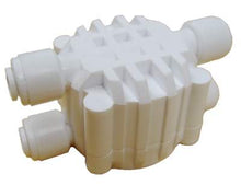 Load image into Gallery viewer, PureT (SV - A - 14W - EZ) Auto Shut Off Valve with Quick Connect Fittings White - Isopure Water - SV - 14W - EZ
