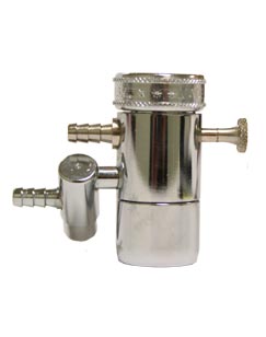 QMP-(QMP501-45)-Diverter-Valves-1/4-COMPRESSION;-CHROME;-Barb,Isopure-Water,12