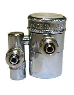 QMP-(QMP520)-Double-Diverter-Valves-1/4-COMPRESSION;-CHROME,Isopure-Water,1
