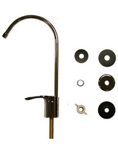 QMP-(QMP804)-Faucet-Arc-Spout-Non-Air-Gap-Chrome-w--Black-Tip,Isopure-Water,12