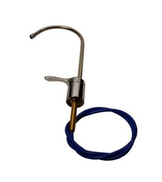 QMP-(QMPT108)-Faucet-w--Tubing-Attached-Arc-Spout-Non-Air-Gap-Chrome,Isopure-Water,2