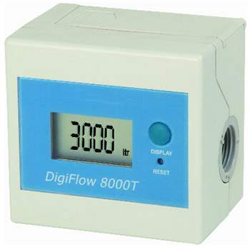 Savant-(DF088)-Digiflow-8000T-Real-Time-Digital-Flow-Meter;-Gallons,Isopure-Water,2