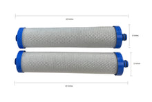 Load image into Gallery viewer, Sears Whirlpool Kenmore Compatible Reverse Osmosis Replacement Water Filters for WHER12 and WHER18 System by IPW Industries Inc - Isopure Water - (2)FXWF - 1000 (1)10&quot; RO Membrane
