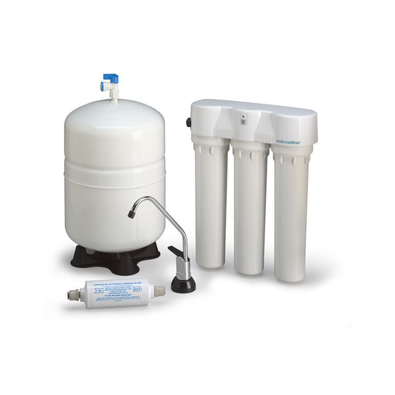 Microline-TFC-35-4-Stage-Reverse-Osmosis-System,-50-GPD-with-Flexcon-Tank-(TFC35ANGNM),Isopure-Water,5