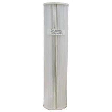Unicel (K-40430-B) 20" x 4.5" Pleated Polypropylene 20 Micron Sediment Filter
