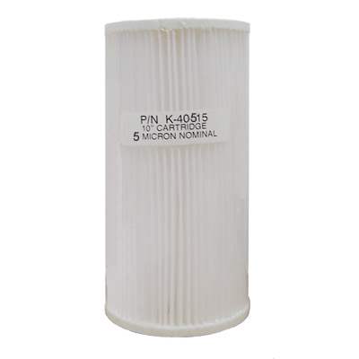 Unicel-(K-40515-B)-10-x-4.5-Pleated-Filters-5-Micron-Polyester-Filter,Isopure-Water,3