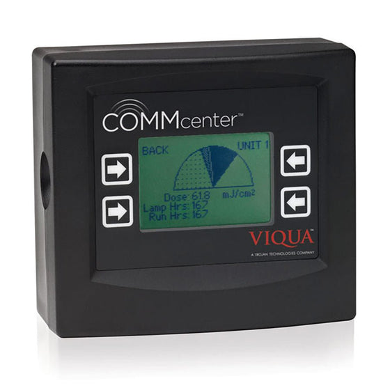 Viqua-(270272-R)-Comm-Center-for-G/PLUS,-H/PLUS,-J/PLUS,-K/PLUS--PRO-10,-20,-30-Series-Systems---Displays-UV-Dose,Isopure-Water,6
