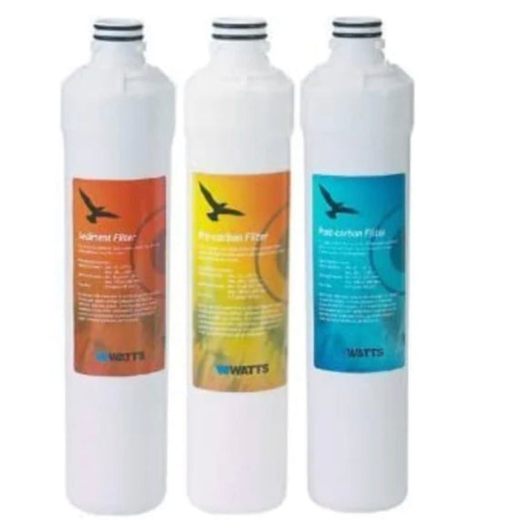 Watts-1R-1Y-1B-Kwik-Change-WQC4RO13-Annual-Replacement-Filter-Kit-for-13-100-GPD-System---Membrane-Not-Included,Isopure-Water,2