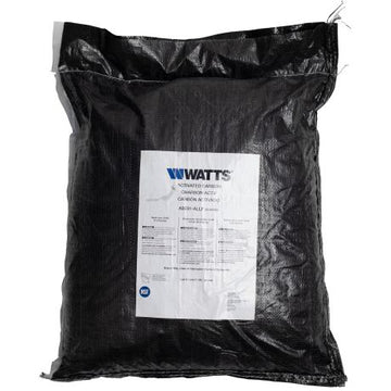 Watts-(A9231-ALLF) Granular Activated Carbon (GAC), Low-Fines Coconut Shell, 1 Cubic Foot, 27.5 Pound Bag