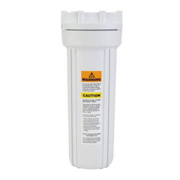 Watts-FH4200WW12 Flowmatic White Filter Housing Std 10 in With 1/2 in Ports