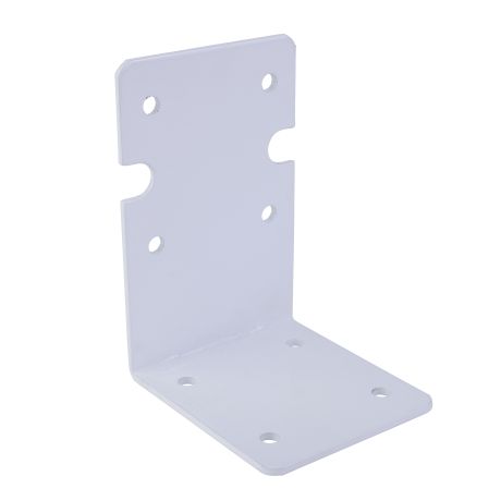 Watts-FM-25W-Single-Mounting-Bracket-for-Flowmatic-5000-And-10000-Series-Filter-Housings,-L-Shaped-Steel,-Powder-Coated-White,Isopure-Water,12