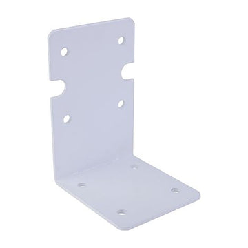 Watts-FM-25W Single Mounting Bracket for Flowmatic 5000 And 10000 Series Filter Housings, L Shaped Steel, Powder Coated White